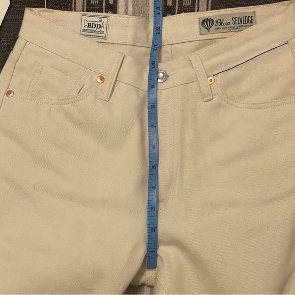 Benzak Denim W-01 Straight 12oz Ecru Selvedge Size 27 NWT - Picture 5 of 9